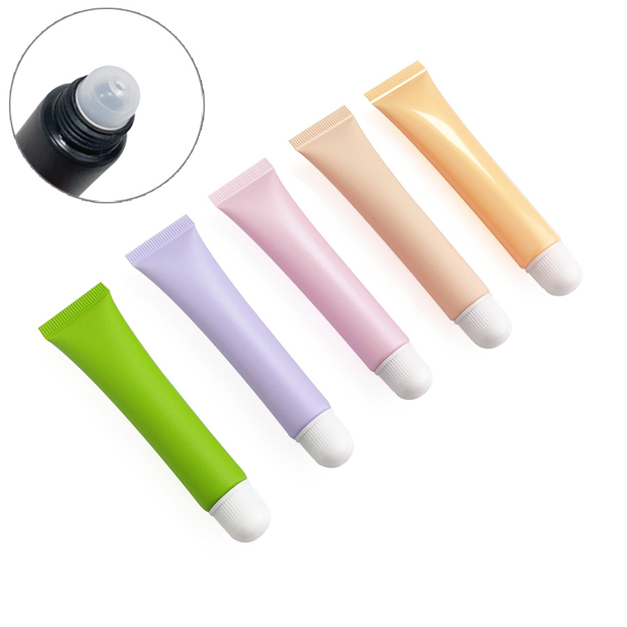 30ml 150ml 1 fl.oz 5oz white tube for cosmetics plastic tubes packages top screw cap octagonal cover hand cream soft tube