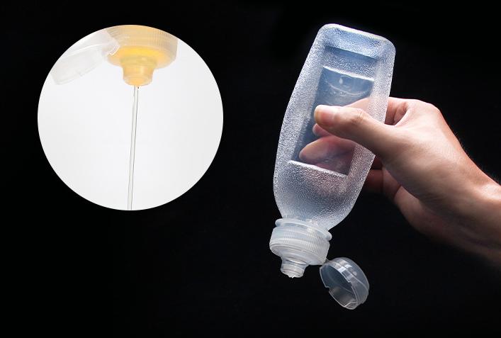 food grade 300ml 500ml PP Soft Plastic Juice Oil Vinegar Condiment honey Ketch Sauce Squeeze Bottle with silicone valve cap