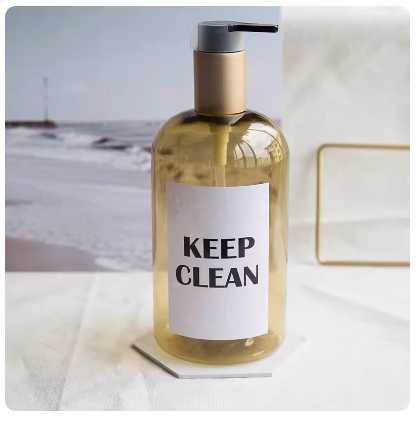 Luxury Cosmetic Packages Plastic Skincare Containers Set Pump Bottle Gold pump With Lotion Bottle Cosmetic Bottle