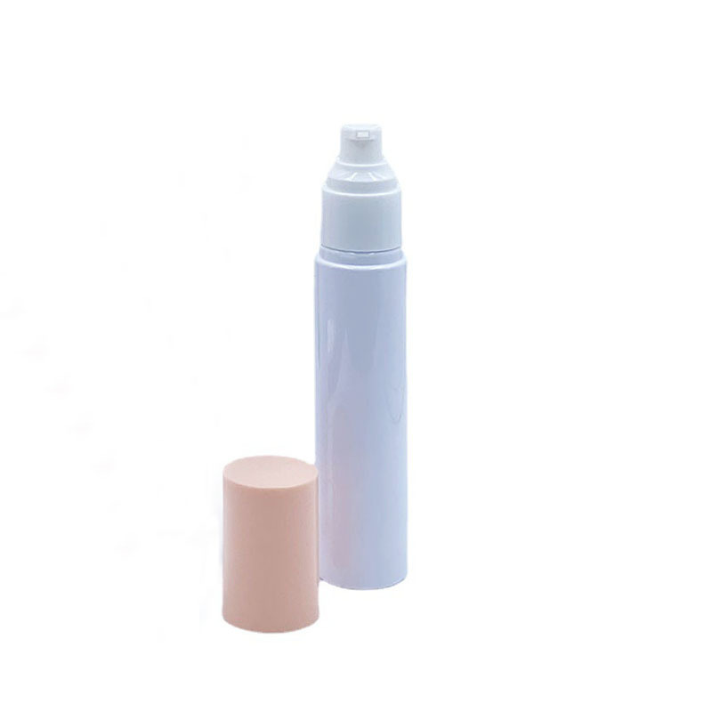 50ml 180ml Pink luxury cosmetic bottle for skin care cosmetic pump plastic lotion bottle