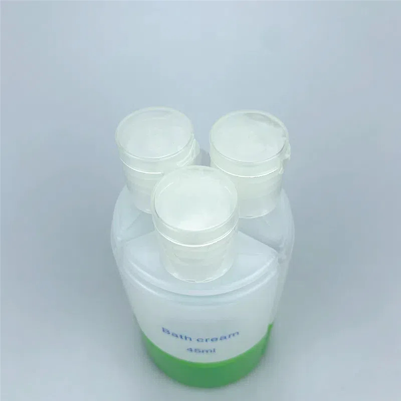 Hot Travel Body Wash Bottle Set 3 in 1 4 in 1 45ml 60ml Flip Top Cap Shampoo Conditioner Squeeze Bottle Lotion Dispenser Bottle