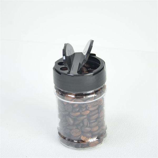 BPA Free 100Ml Storing Spice And Seasoning Powders Jars Clear Safe Plastic Bottle Containers With Shaker Lids