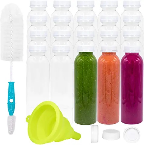 250ml 350ml 500ml 1L clear Plastic cold Soft soda Milk Bottles 8oz juice smoothie coffee bottles