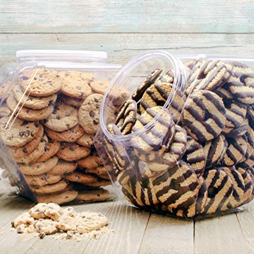 Luxury PET Hexagon Jars Herb Display Container Canister Cookie Snack Storage Pot Large Gallon Plastic Candy Buffet Jars with Lid