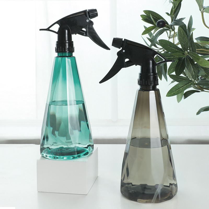 Plastic Spray Bottle round square Trigger Spray Clean Bottle PET PE 250ml 300ml 500ml 800ml Customize Clear Dispenser Packaging