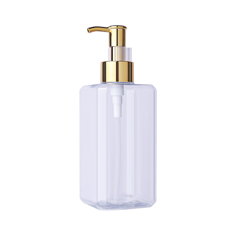 250ml 13oz 16oz green amber plastic bottle for shampoo Moisture Body Wash Hair Care Conditioner Shea Butter