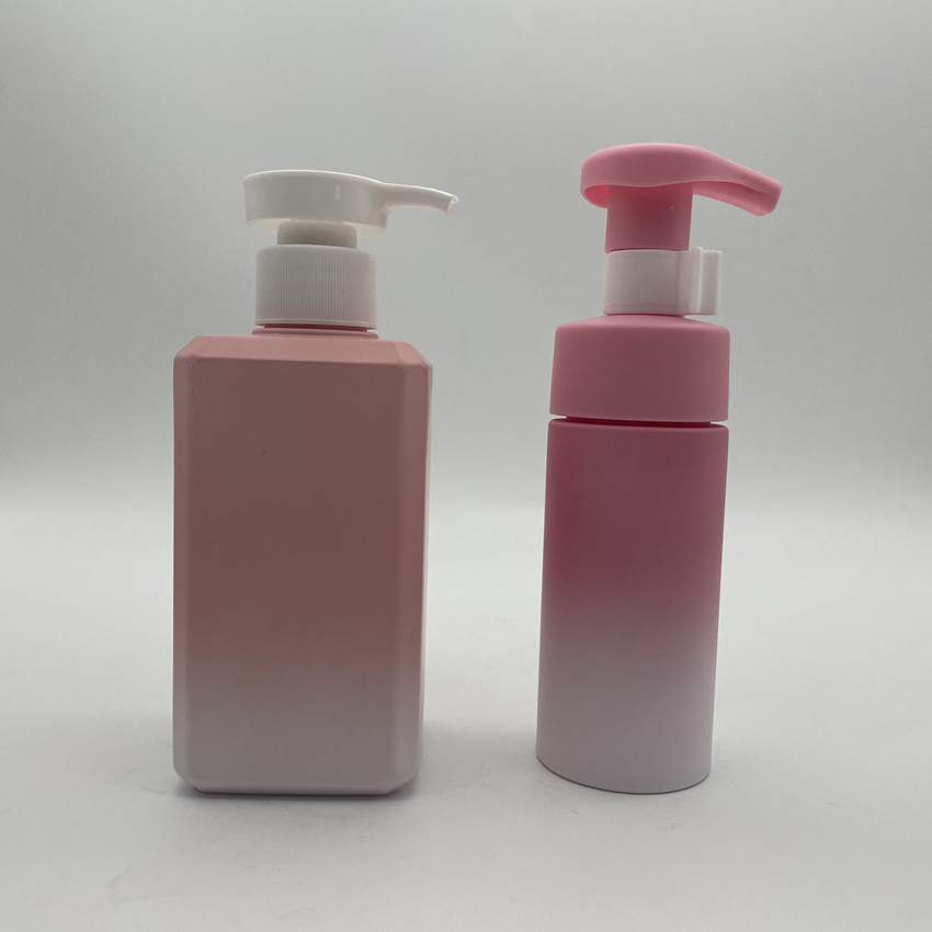 Plastic Bottle with Flip Top Cap PET Lotion Squeeze Transparent Hair 2oz Shampoo Bottle Empty 100ml 250ml Massage Oil Bottle