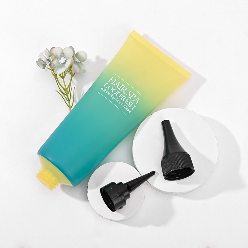 Plastic Tubes 10g 15g 25g 30g 50g Customize Gradient Color Plastic PE Flip Top Lotion Soft Cosmetic Packaging Squeeze Tube