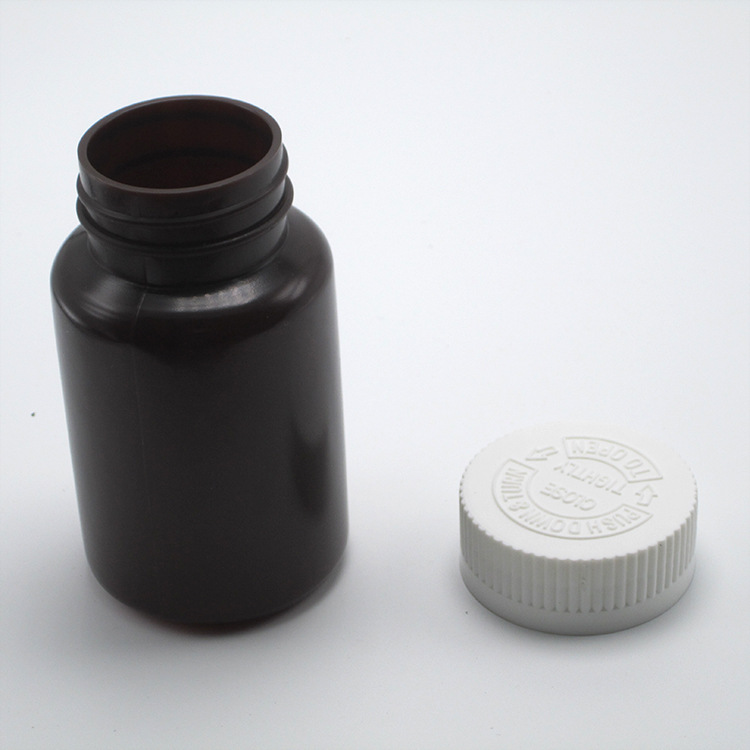 Food Grade Plastic Medicine Pill Bottle 50ml 100ml Pill Capsules Sports Nutrition Packaging Capsule Bottle Pill Bottle Packaging