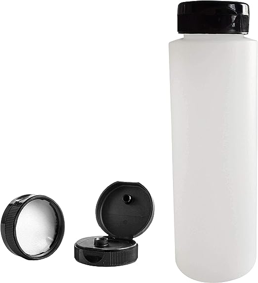 8oz 16oz LDPE Hot Sauce Squeeze Bottles with Black Flip Top Cap Condiment Honey Ketchup Syrup Dispenser Bottle Silicone Plastic
