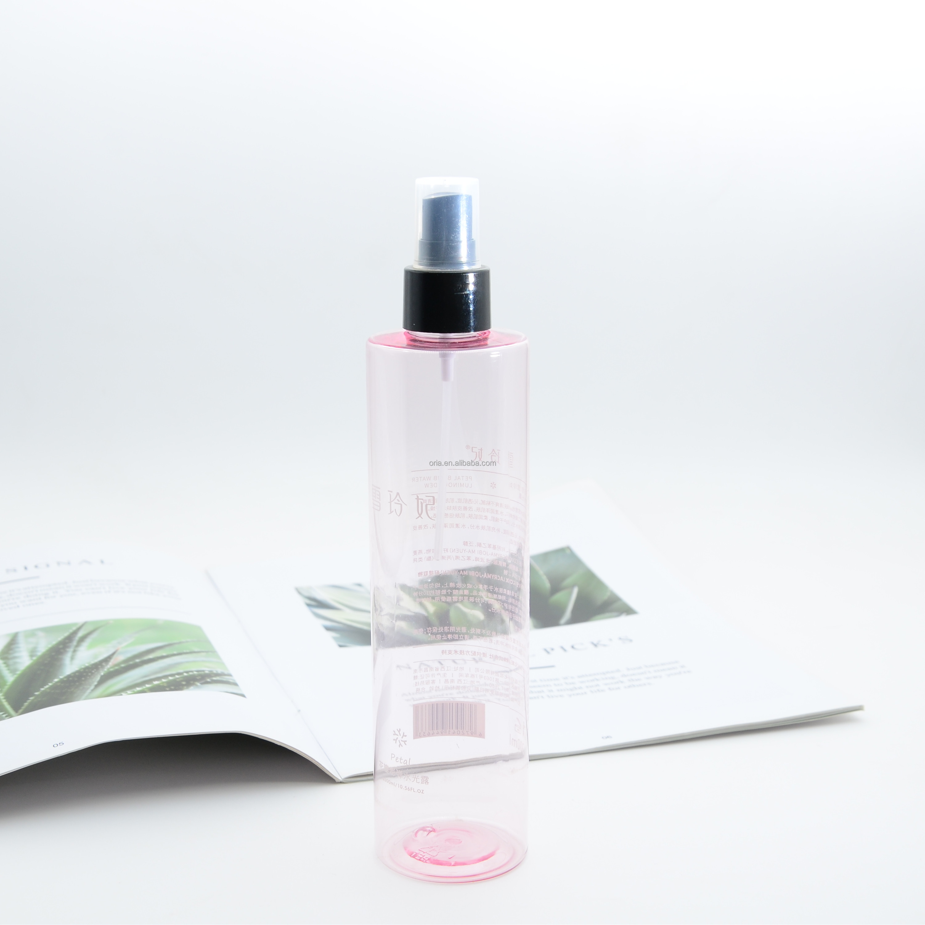 wholesale 200ml 300ml Reusable water spray bottle plastic continuous fine mist alcohol spray bottle plastic