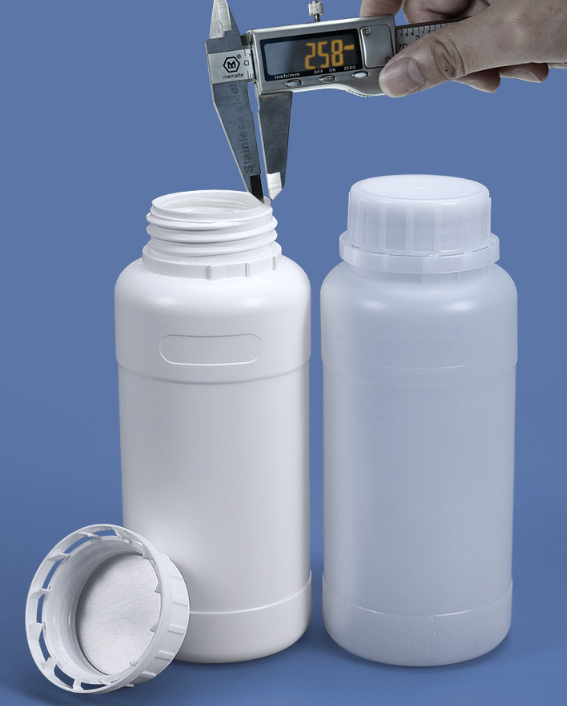 empty HDPE Plastic Round Bottle For Liquid Fertilizer Chemical Package for chemical agricultural pesticide storage