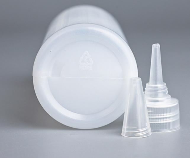 8oz 250ml 16oz 500ml 32oz 1000ml 1l HDPE Chemical Liquid Oil Sauce Squeeze Bottle With Cap