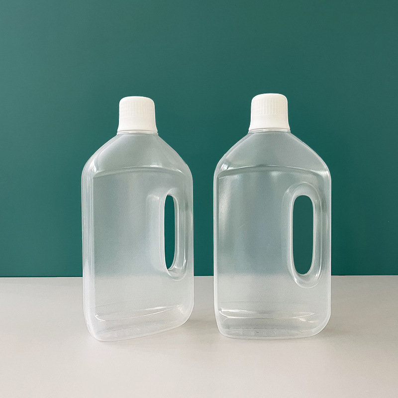 Laundry Washing Liquid Detergent Bottle 1L 2L 3L 5L Customized HDPE Liquid White Clear Packaging