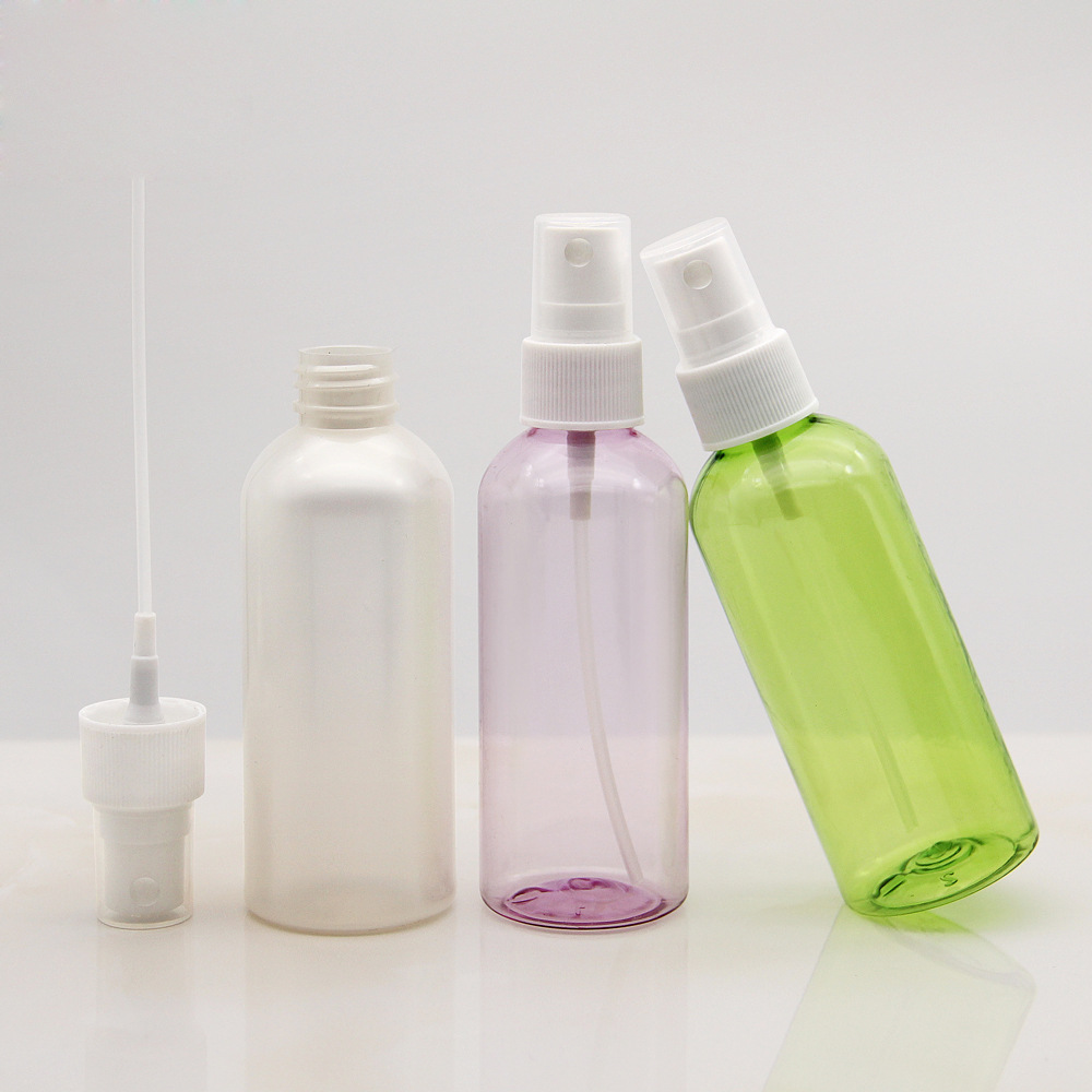 50ml 60ml 100ml 120ml 1501ml fine mist spray bottle with cover Setting Sprayer Bottle PET plastic spray bottle
