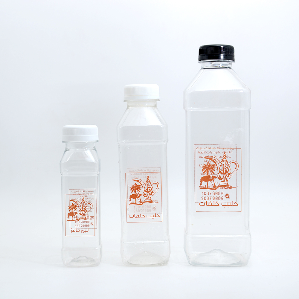 200ml 500ml 32 oz Square Juice Bottles PET Plastic Disposable with Lids Empty Wholesale Custom Cold Press Juice