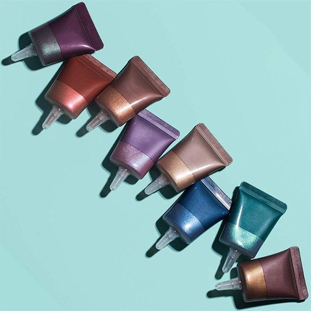 Empty Cream Tube 5g 10g 20g 30g 40g Cosmetics Skincare Eye Cream Squeeze Tube with tip cap oval flat BB cream tube packaging