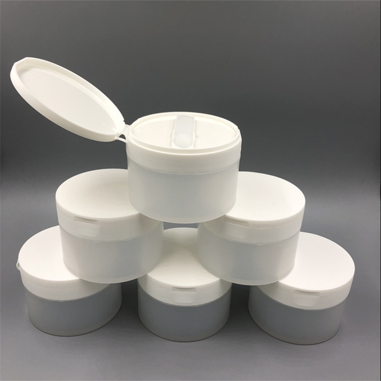 PET PP Body Butter Jar Clear Wide Mouth Round Bottle 150g 200g 250g 300g 400g 500g Cream Gel Jar Cosmetic Packaging Container