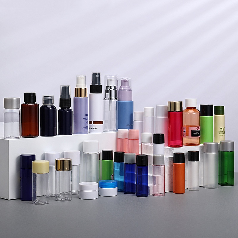 Frost Plastic Face toner Bottles with Screw Caps 50ml 60ml 100ml 120ml 150ml 200ml 250ml Cosmetic Packaging Container Dispenser