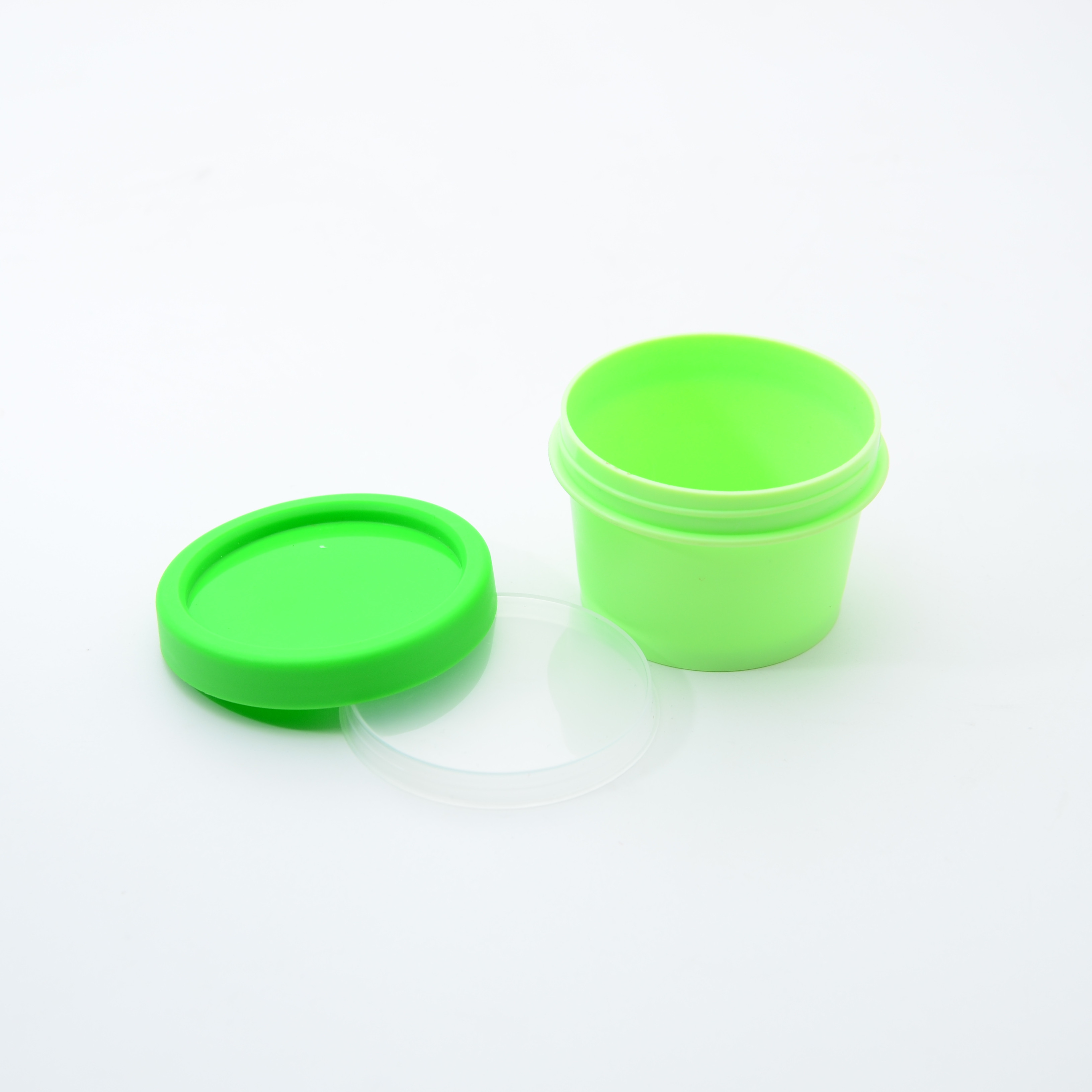 Colorful 200 ml 250 ml 500 ml PP Plastic Body Scrub Cream Jars Container with Big Screw Lid