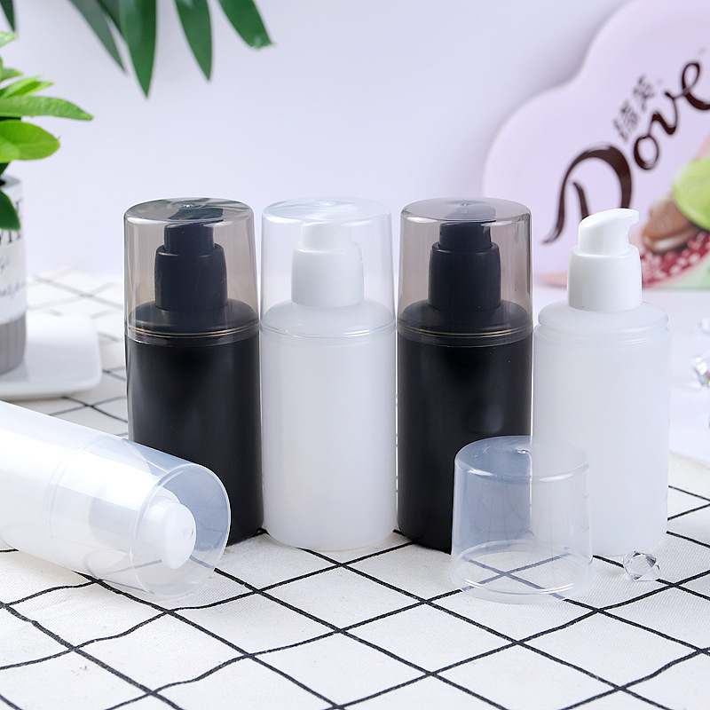 Customize Luxury Empty Plastic Foam Lotion Pump Bottle 30 50 100ml Cosmetics Face Skin Care Airless Bottle With Lotion Pump