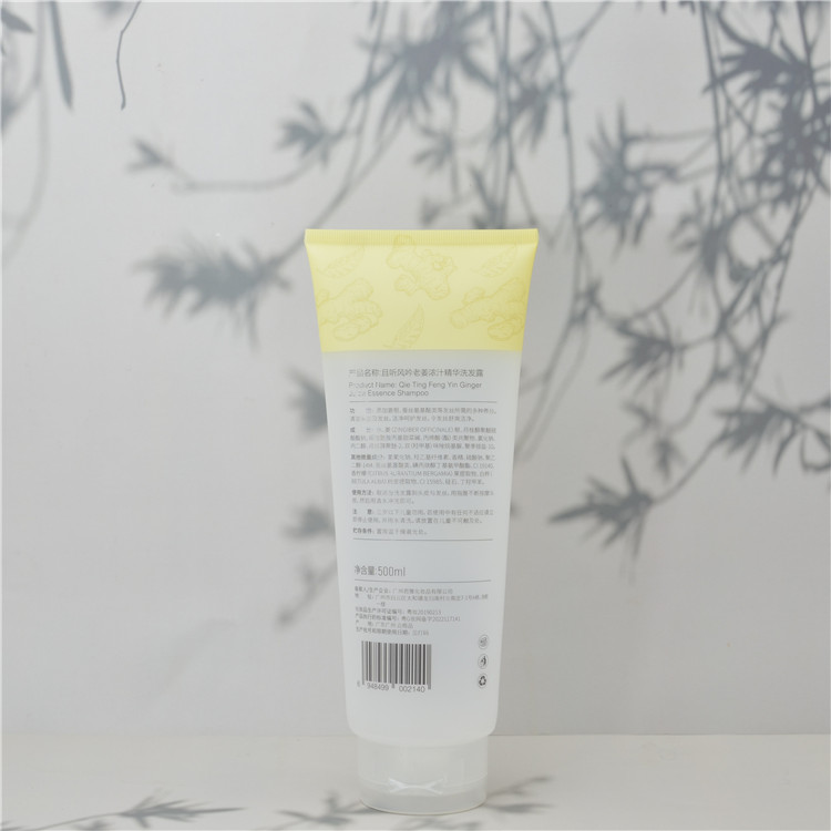 Wholesale 100ml Empty PE Transparent Plastic Tube With Flip Cap Facial Cleanser Hand Cream Lotion Cosmetic Container packaging