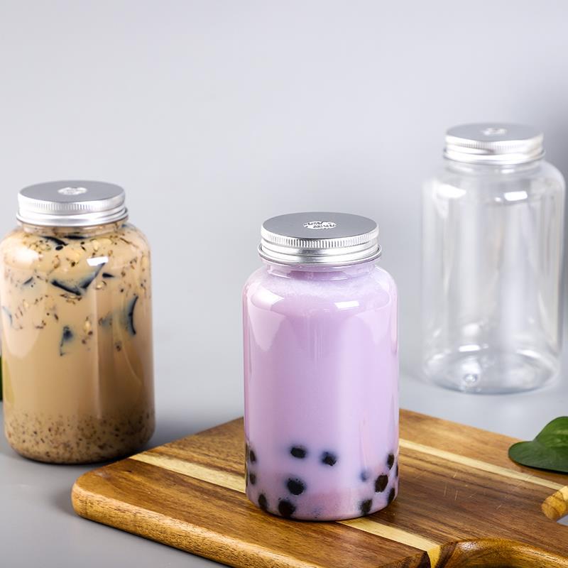 500ml Transparent Empty PET Plastic Juice Bottles Cold Press Juice Beverage Drinking Cold Brew Coffee Plastic Water Bottle