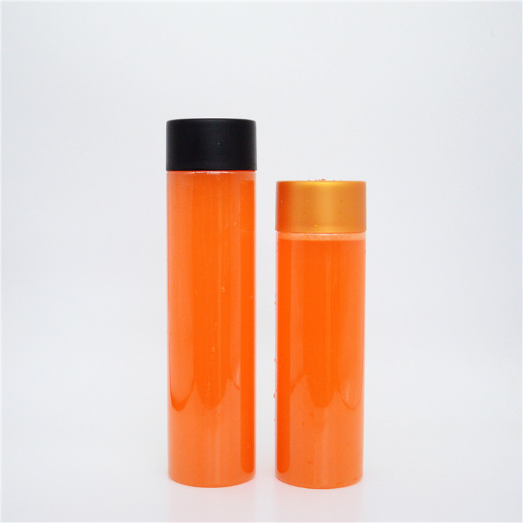 600ml 20oz Round Plastic Juice Bottles Empty with Caps Reusable Voss Water Bottle Empty Crafts Weather Sensory Bottles