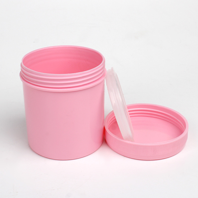 Storage Jar Customized PP PE Plastic Matte Jars Bottle Pink Blue Green 150ml 250ml 300ml 500ml for Industrial Chemical Packaging