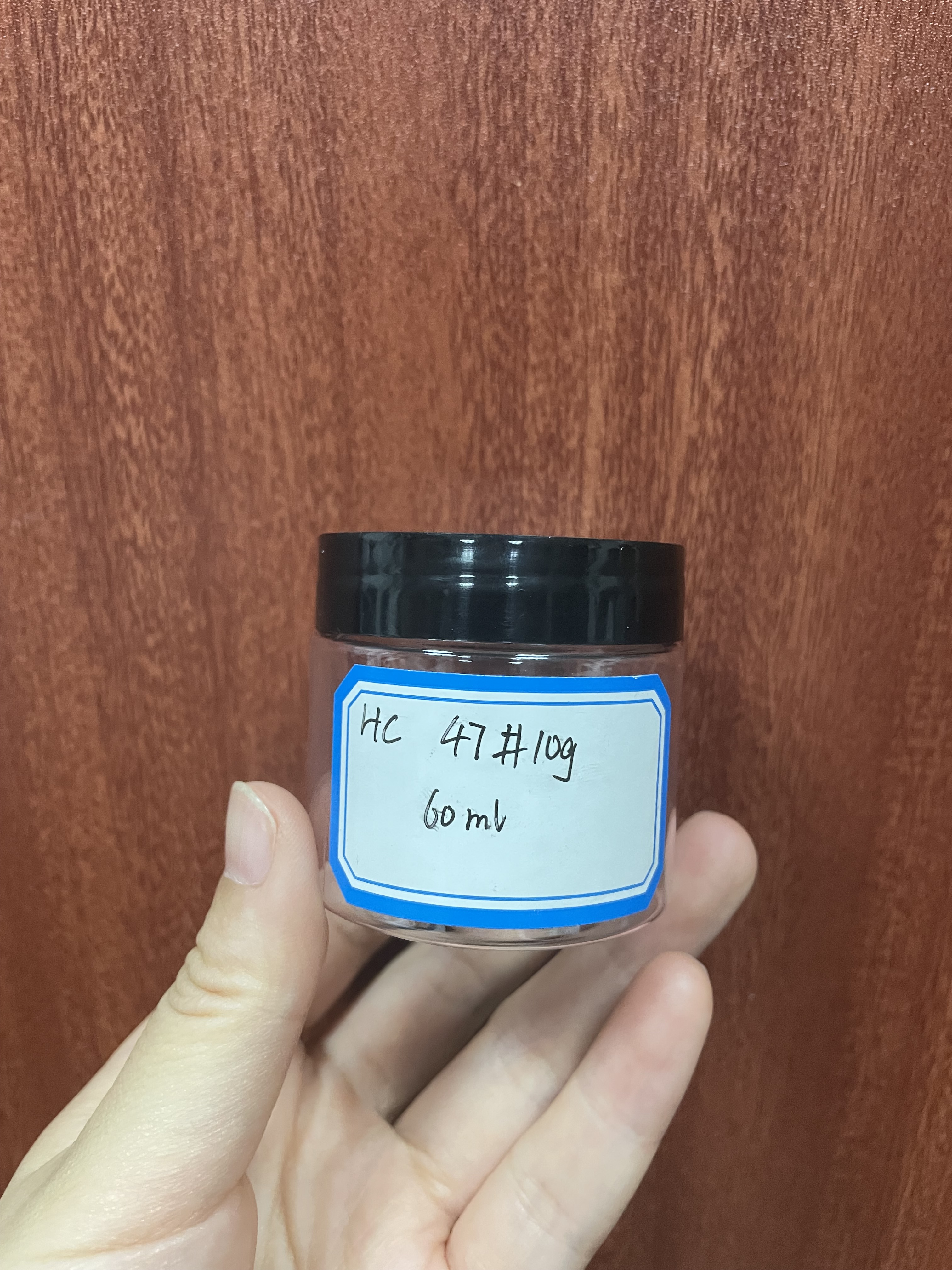 plastic slime jar with lid cream jar 20ml cosmetic make up containers hexagon make up mason jars with plastic lid