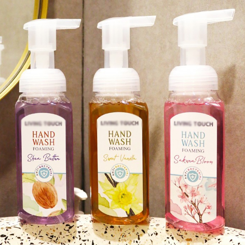 250ml 300ml 500ml matte boston lotion bottle round PET plastic pump bottle empty customized color and logo clean container