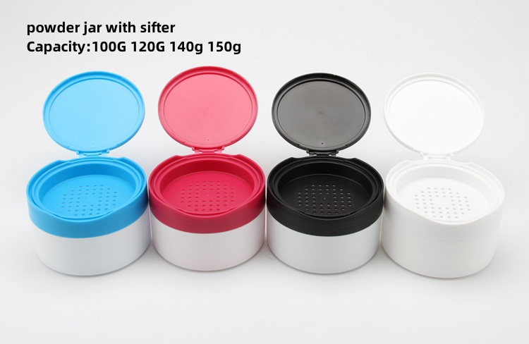 5oz 150ml Baby Powder Plastic Jars with Flip Caps for Body Butter with Lid Hair Pomade Container Packaging Cream Oil Bottle