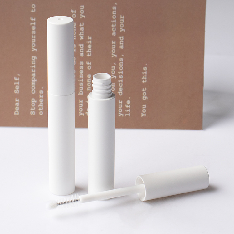 5ml 10ml White Mascara Tube Plastic empty mascara wand tube bottle mascara packaging tube eyeliner container