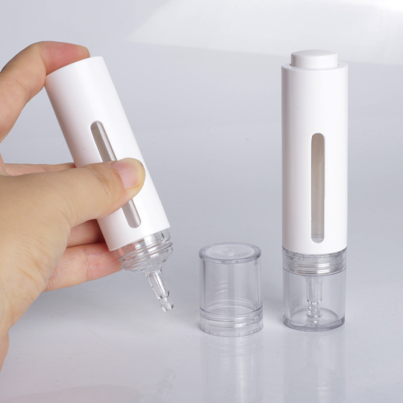 New 15ml 30ml Press Dropper Bottle Cosmetic Liquid Essence Serum Eye Cream Aroma Syringe Bottle Toner Makeup Oil Dispenser