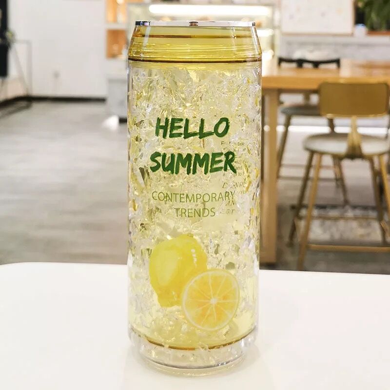 Customized 1000ml High Capacity Milk Juice Environmental Protection Packaging Bottle Plastic Juice Can