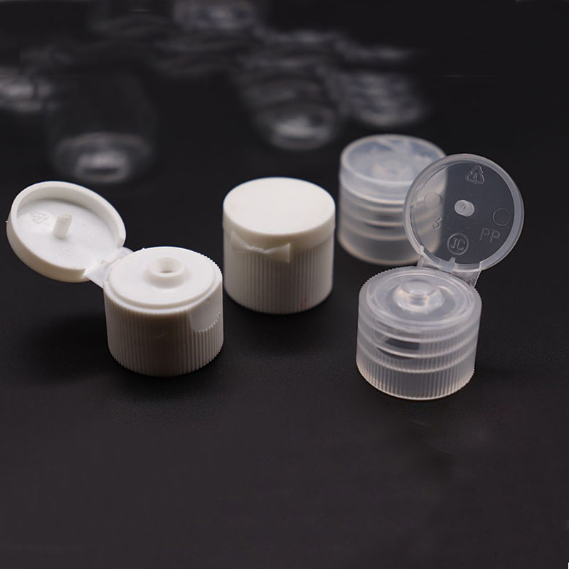 Premium empty cosmetic packaging dispenser 1oz 30ml 60ml 2oz lotion skin treatment liquid clear PET flip cap pump plastic bottle
