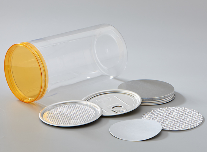 300g Plastic Jars Clear PET Plastic Grip Foodgrade Storage Jars  For Ice Cream With Sealing And Plastic Cap