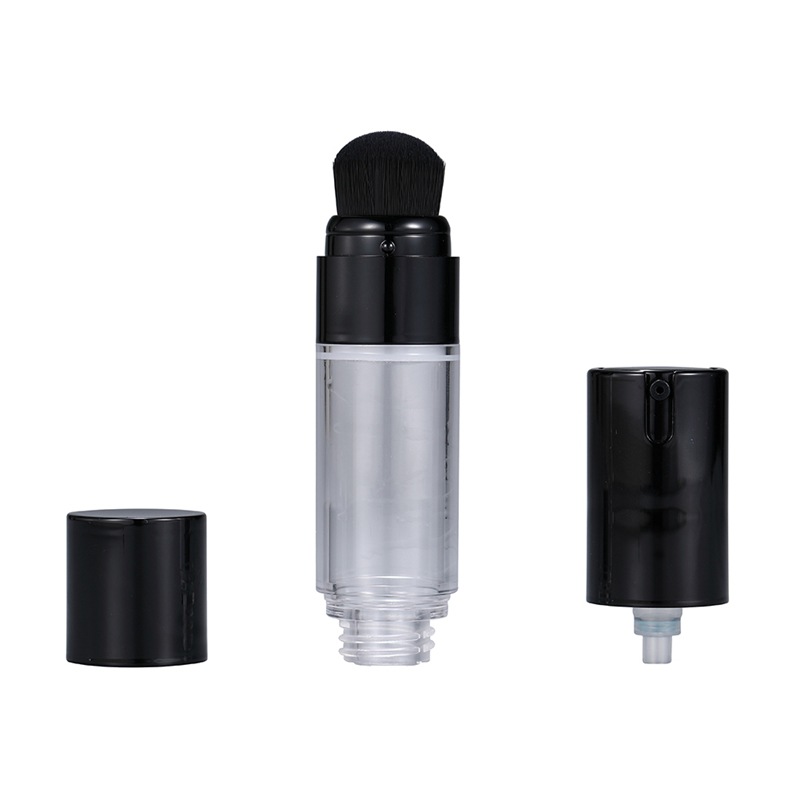 New 15ml 25ml 30ml Airless Serum Liquid Foundation Blush Concealer Pump Bottle With Brush Cap Cosmetics Makeup Tool Container