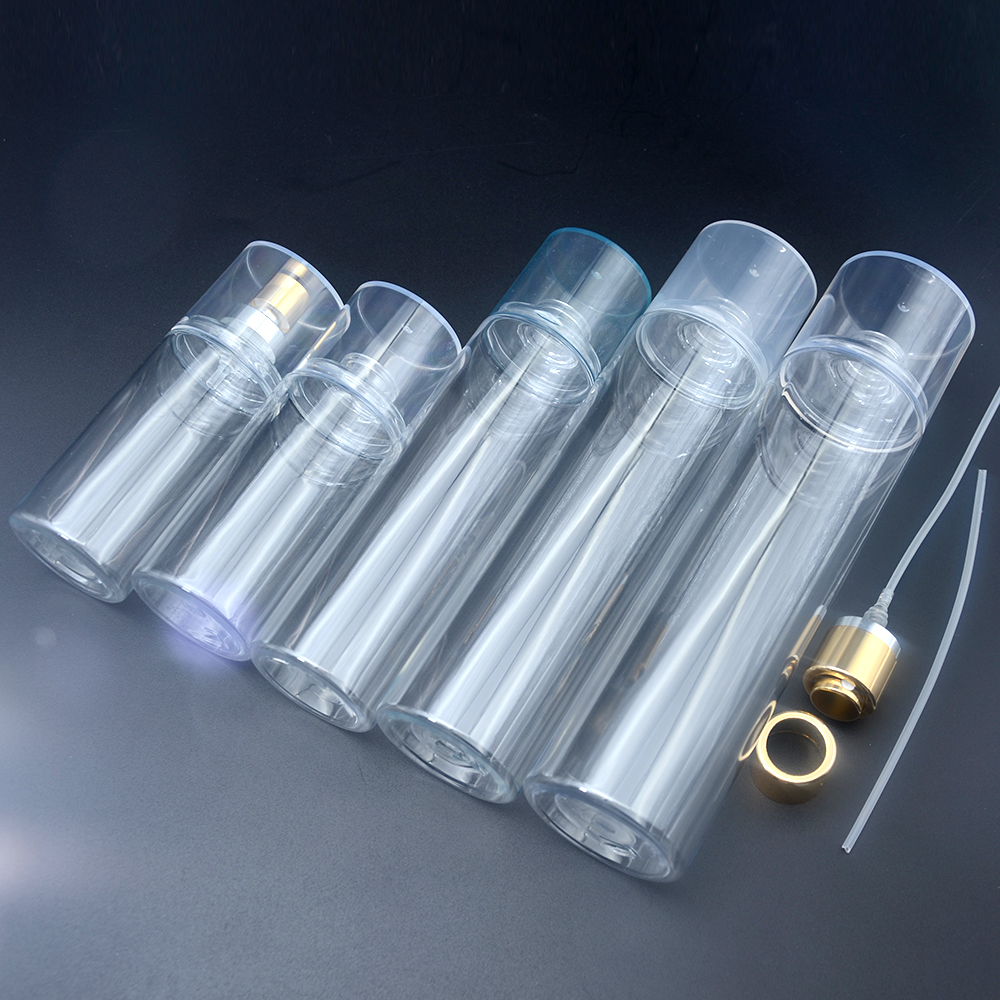 Hot Sale Spray Perfume Bottle 75ml 80ml 100ml Clear Pocket Small Empty Perfume Gift Cosmetic Container for Perfume Liquid
