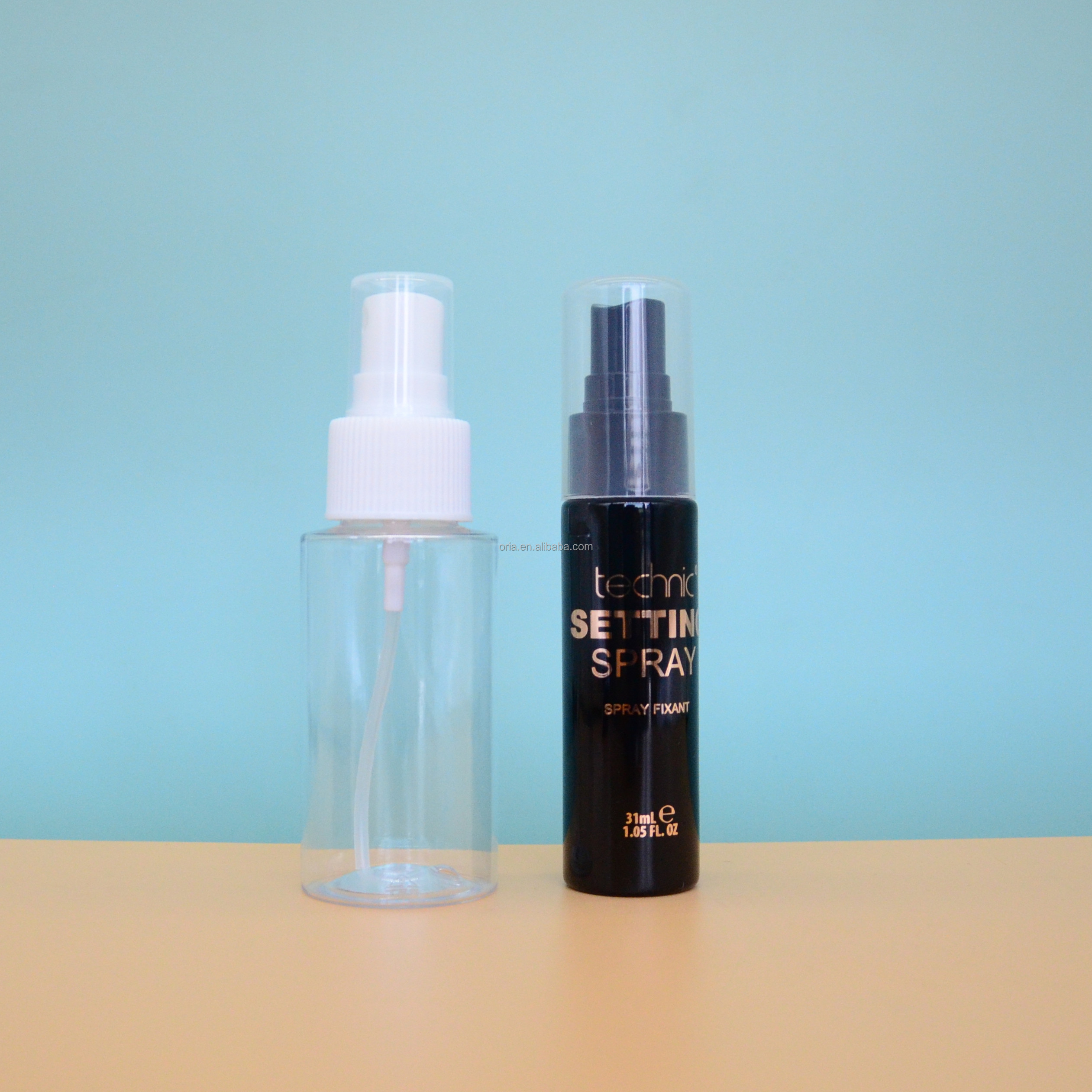 PET Plastic Empty Spray Water Mist Bottle Containers for Perfume Packing lotion pump bottles for oil liquid cream