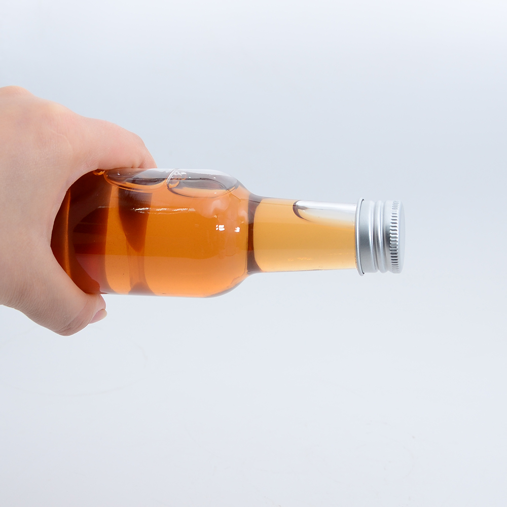 customized various capacity 500ml 1000ml 1500ml High quality PET plastic  empty Drinking packing beer bottle  with screw cap