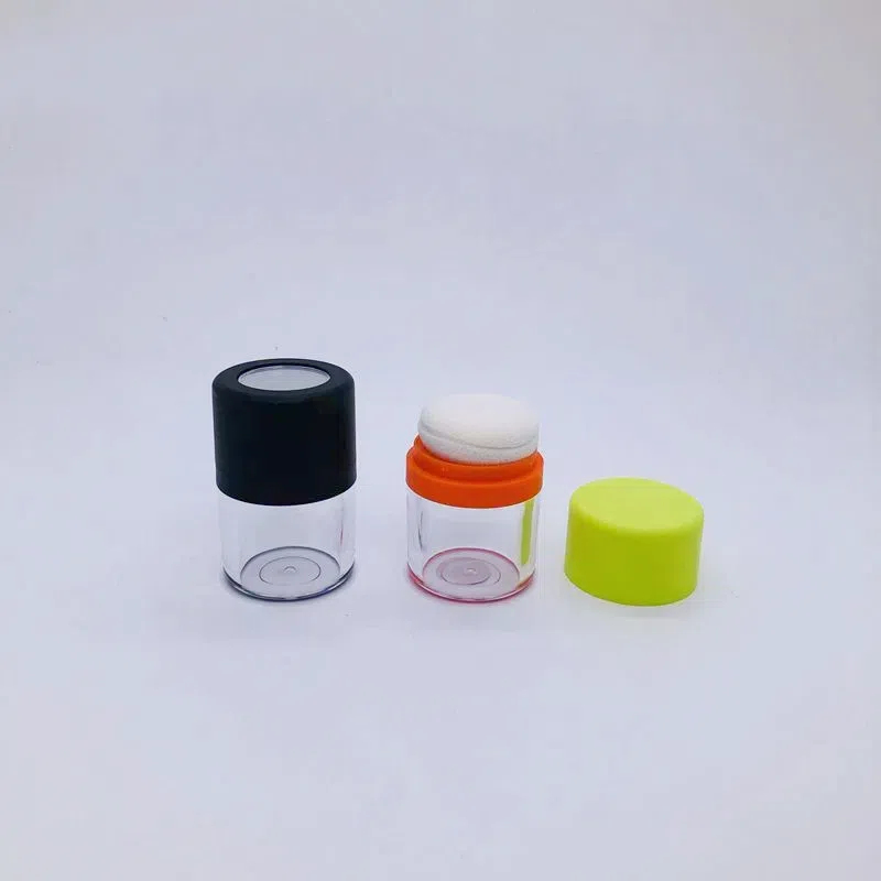 Hair Oil Remover Shade Powder Bottle 20g 15g 10g fluffy mushroom sponge head Hair Volume Powder Puff Bottle Dispenser & Mirror