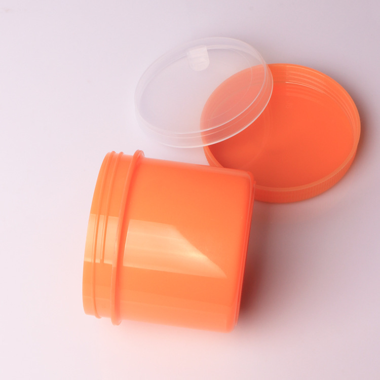 250g PP wide mouth matte bottle plastic conditioner jar skincare packaging  plastic food candy milk powder bottle