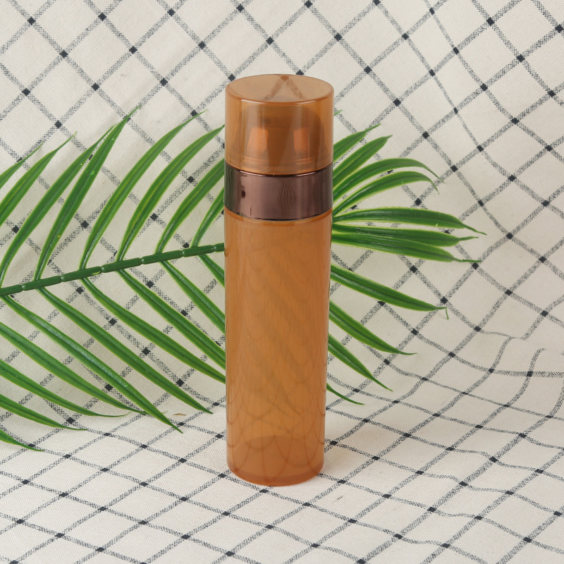 100ml 150ml 200ml PET Surface Face Cleanser Liquid Empty Plastic Foam Soap Cosmetic Skincare Bottle Black White Foam Pump Bottle
