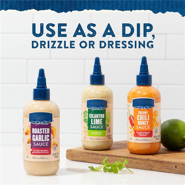 400ml 450ml BPA Free PET plastic chilli sauce bottle Spout top cap Plastic mayonnaise squeeze sauce bottles
