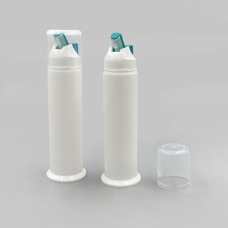 New 50g 60g 100ml 120ml Airless Toothpaste Bottle Pump Dispenser Medical Gel Press Bottle empty vacuum pump bottle toothpaste