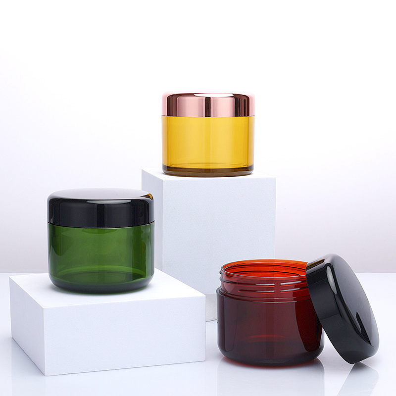 Hand Face Cream lotion Containers Bottles Round Plastic Vanicream Moisturizing Skin Cream Jars with Pump Dispenser 16 fl oz