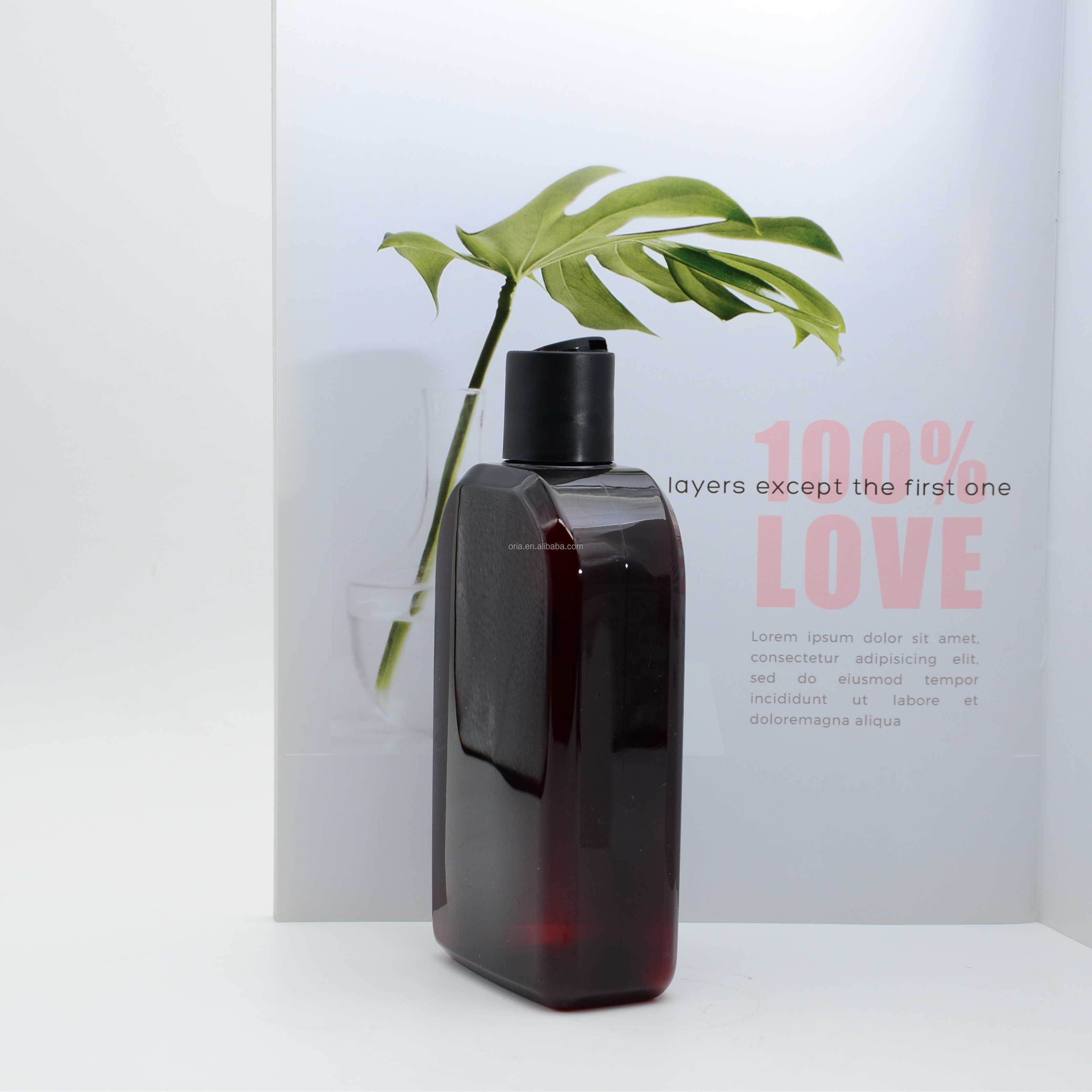 PET plastic bottle wholesale shower gel Beauty Shampoo toner bathroom products body skin care water