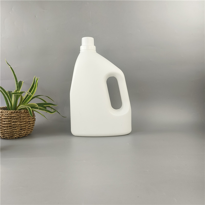 2L 3L 5L Empty HDPE Plastic Laundry Detergent Bottle Empty Bottles with Screw Cap plastic packaging