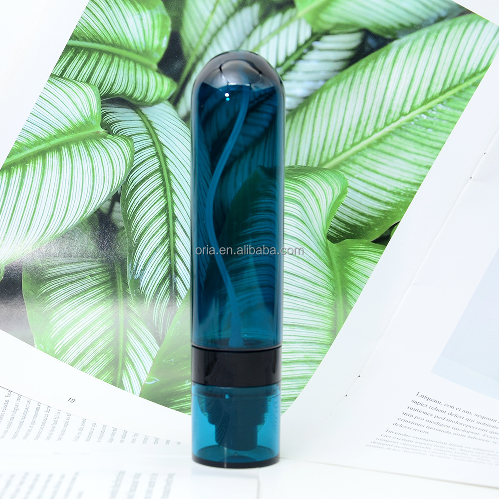 50ml-500ml Empty blue and Clear Perfume Refillable Plastic Spray Bottles with Fine Mist Sprayer Pump